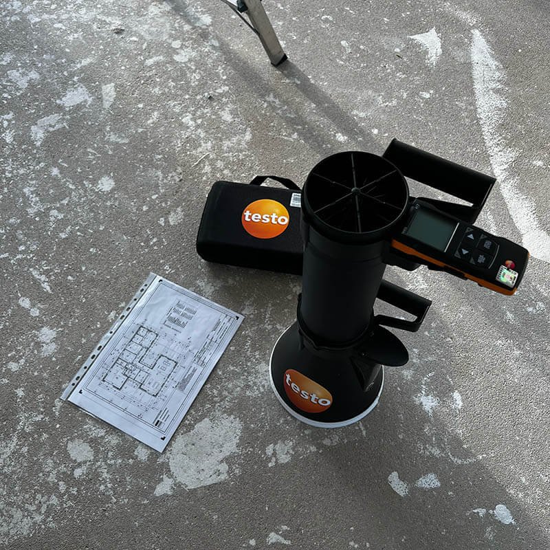 Vėdinimo sistemos balansavimas